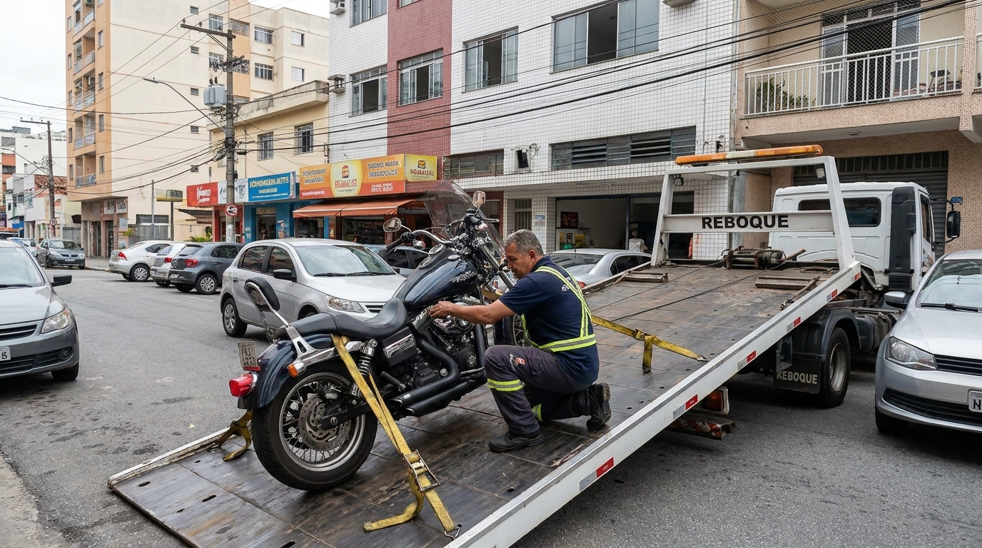 Guincho para Moto em Presidente Prudente‑SP