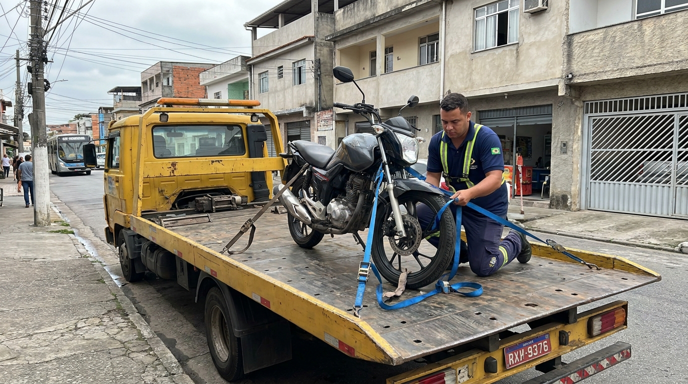 Guincho para Moto em Presidente Prudente‑SP